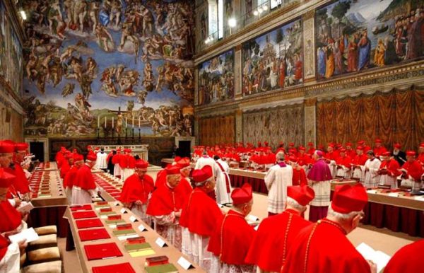 Photo from the Sistine Chapel.