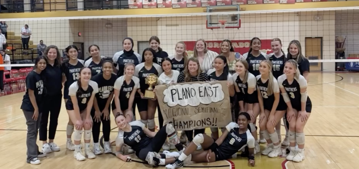 Plano East Girls Volleyball Team Champions