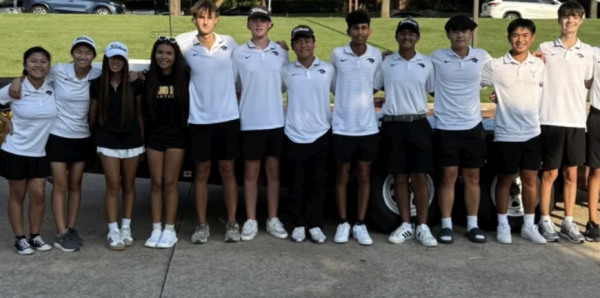 East Varsity and JV team at the homecoming parade